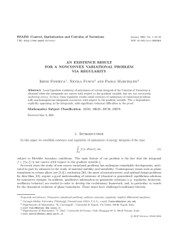 An existence result for a nonconvex variational problem via regularity
