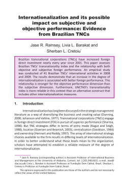 Internationalization and its possible and impact on