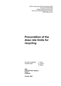 EFDA Technology Work Programme 2005