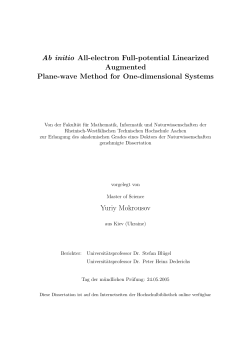 Ab initio All-electron Full-potential Linearized Augmented Plane