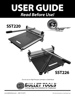 Bullet Tools - Cut Flooring, Siding, Insulation Dust-Free