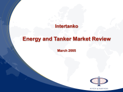 Intertanko VLCC Presentation 21 March 2005