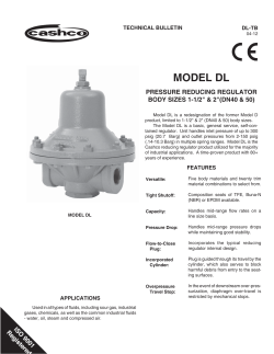 model dl - Cashco, Inc.