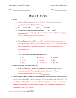 Chapter 3 &ndash; Review - Westmount High School