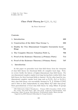 Class Field Theory for Fq[[X1,X2,X3]]