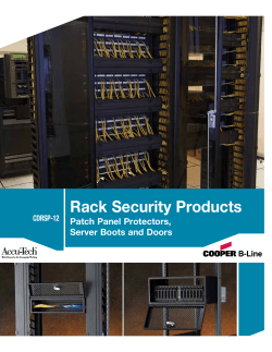 Cooper B-Line - Rack Security Products (CDRSP-12) - Accu-Tech