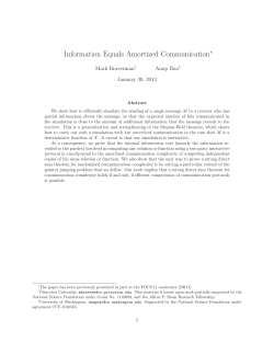 Information Equals Amortized Communication