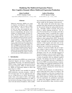 Muddying The Multiword Expression Waters: How Cognitive