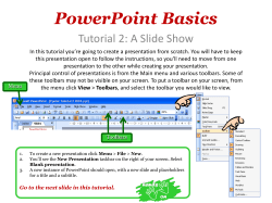PowerPoint Basics