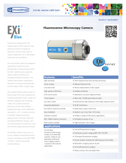 Fluorescence Microscopy Camera