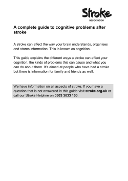 A complete guide to cognitive problems