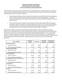 University of Maine at Farmington Partnership for Civic