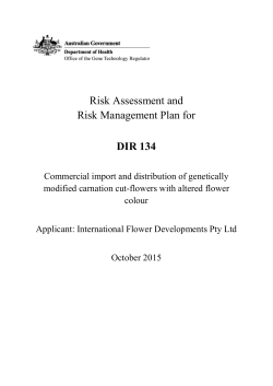 DOCX format - 3512 KB - Office of the Gene Technology Regulator