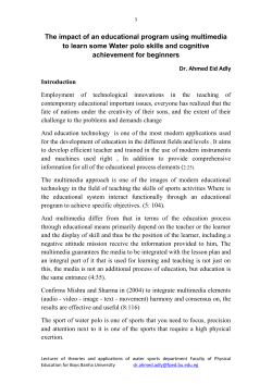 Ahmed Eid Adly Ali_The impact of an educational program using