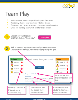 Team Play
