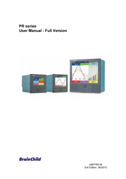PR series User Manual