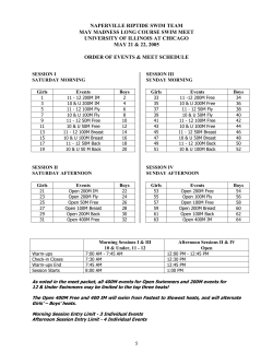 naperville riptide swim team may madness long course swim meet