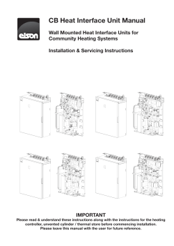 CBi and CB-ti Heat Interface Unit.indd