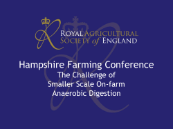 Anaerobic Digestion