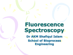 Fluorescence Spectroscopy