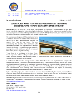 corona public works team wins 2017 acec california