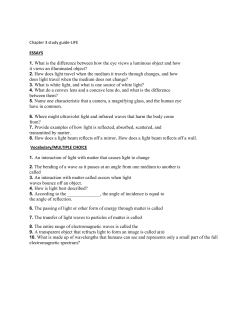Chapter 3 study guide-LIFE ESSAYS 1. What is the difference