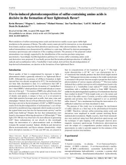 Flavin-induced photodecomposition of sulfur