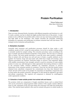 Protein Purification