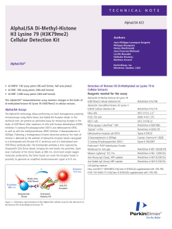 AlphaLISA Di-Methyl-Histone H3 Lysine 79