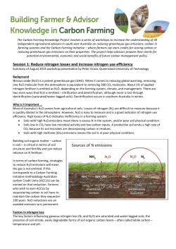 Peter Grace - Carbon Farming Knowledge