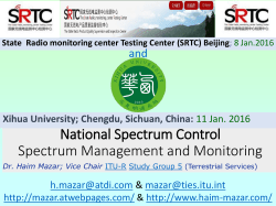 National Spectrum Control Spectrum Management