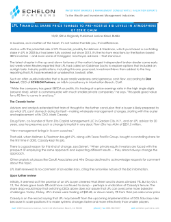 lpl financial share price tumbles to pre