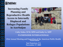 Improving Adolescent`s Reproductive Health Services Irrespective of