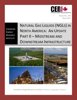 Natural Gas Liquids - Canadian Energy Research Institute
