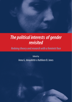 The Political Interests of Gender Revisited: Redoing Theory and