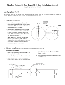 Styleline Automatic Beer Cave (ABC) Door
