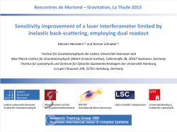 Nonclassical readout for gravitational wave detectors