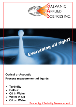 scattered light turbidity