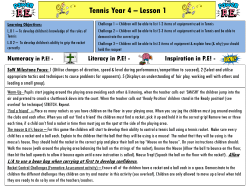 The Ready Position in Tennis