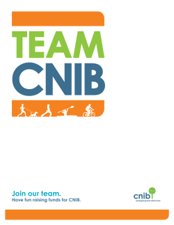 Team C N I B | Join our team.