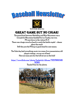 Great game but no cigar! - Blue Mountains Royals Baseball Club