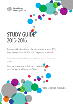 study guide 2015&ndash;2016