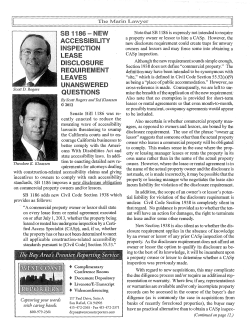 sb 1186 new accessibility inspection lease disclosure