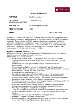 helpdesk - Birkbeck, University of London