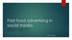 Fast-food advertising in social media. - AUEB e