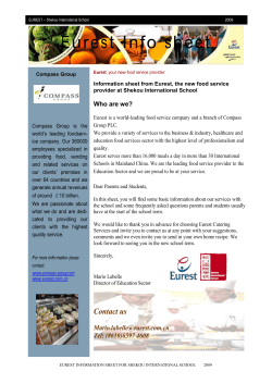 EUREST - SHANGHAI AMERICAN SCHOOL