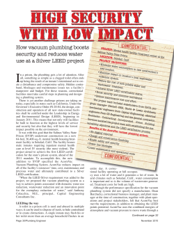 AcornVac Boosts Security and Reduces Water Use