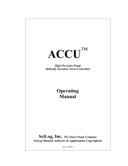 Operating Manual