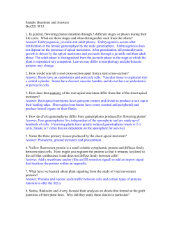 BIOL 321 Lecture 7_Sample Questions