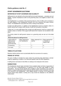 Clerks guidance note No